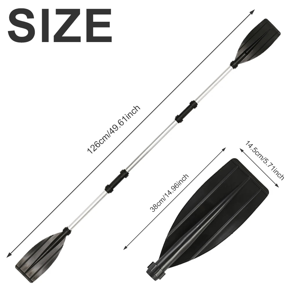 Adjustable Aluminum Kayak Paddles (1 Pair)