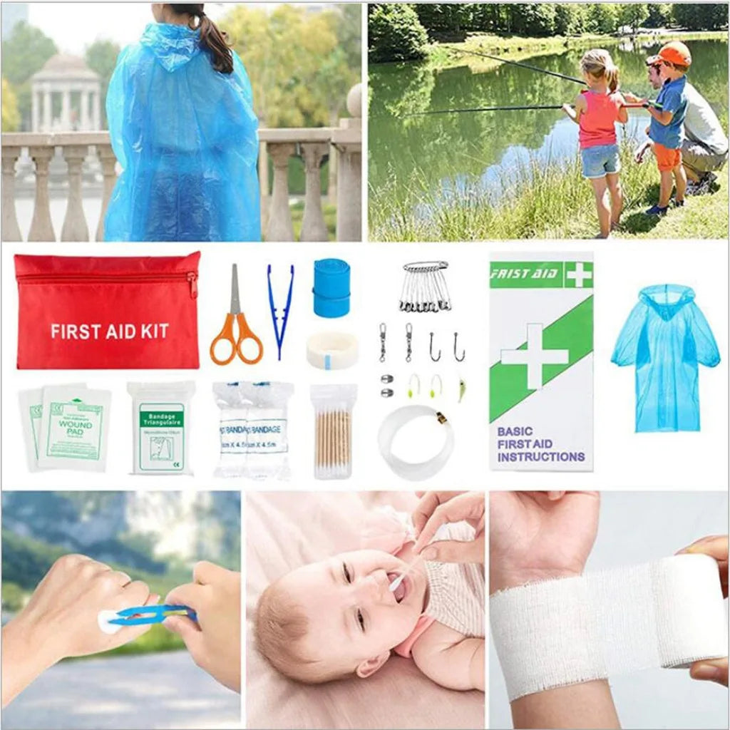 Survival First Aid Trauma Kit with Molle Bag