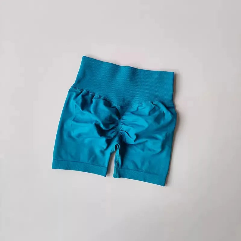 Summer High-Waist Women's Yoga Shorts