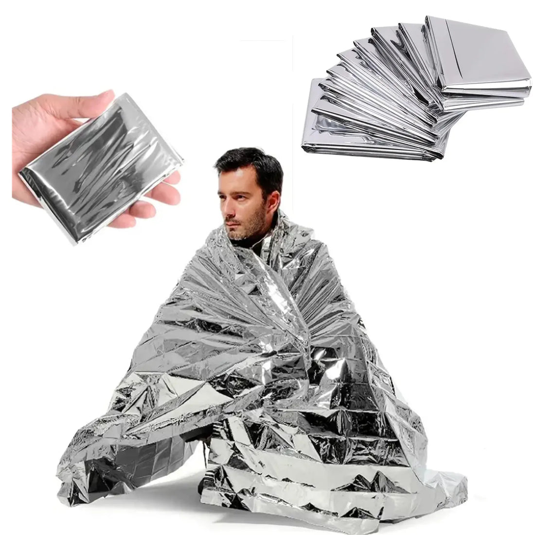 Emergency Thermal Survival Blanket Foil