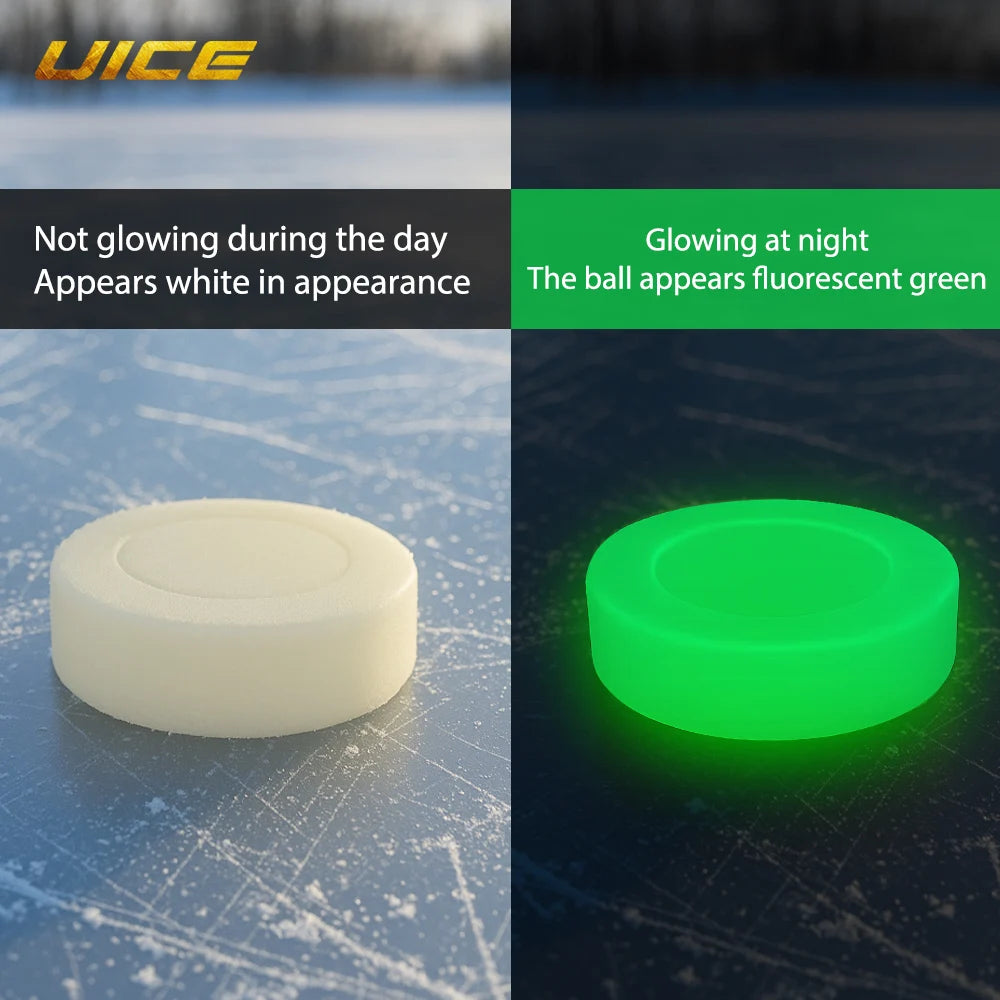 Luminous Glowing Ice Hockey Puck PVC