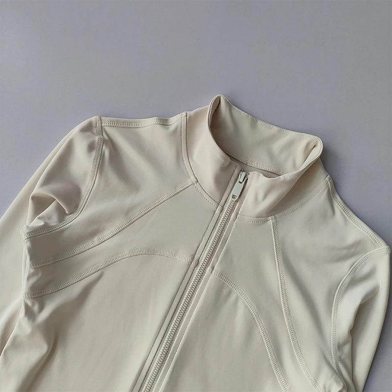 Women’s High-End Windproof Yoga & Fitness Jacket