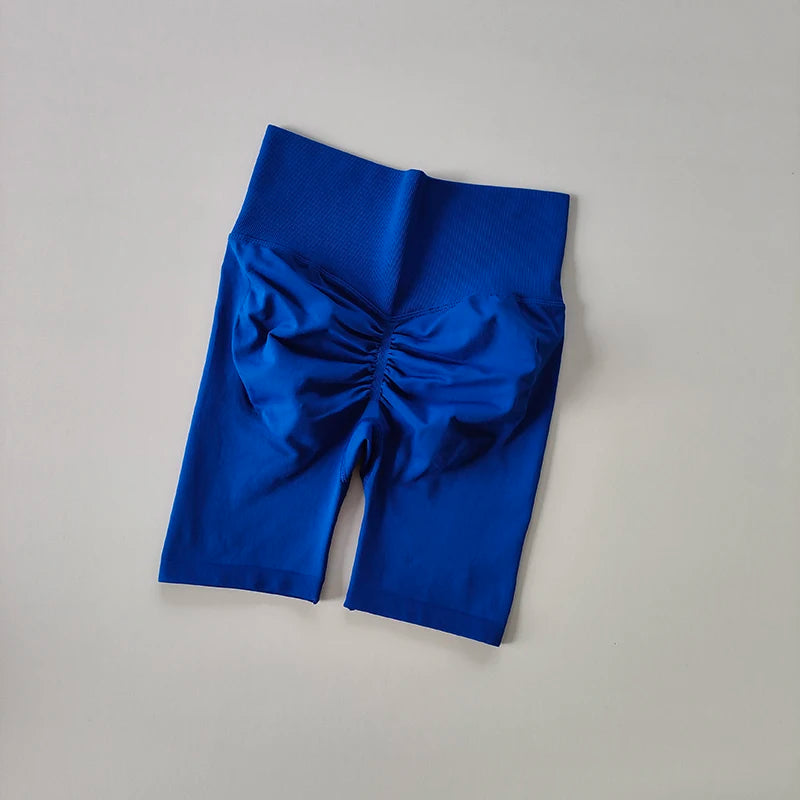 Women’s High-Waist Yoga & Fitness Shorts