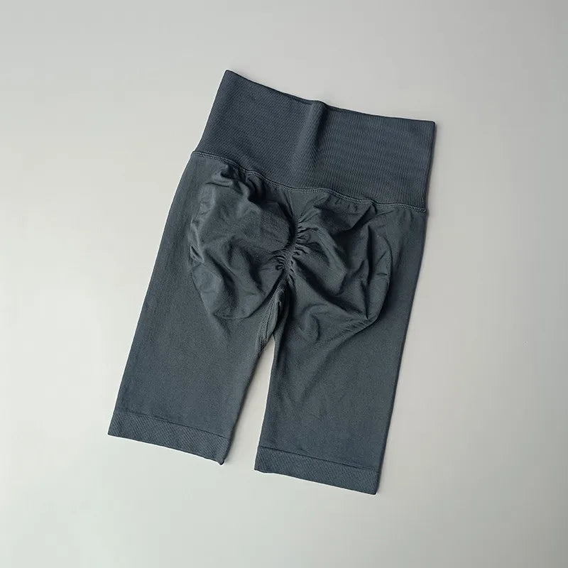 Women’s High-Waist Yoga & Fitness Shorts